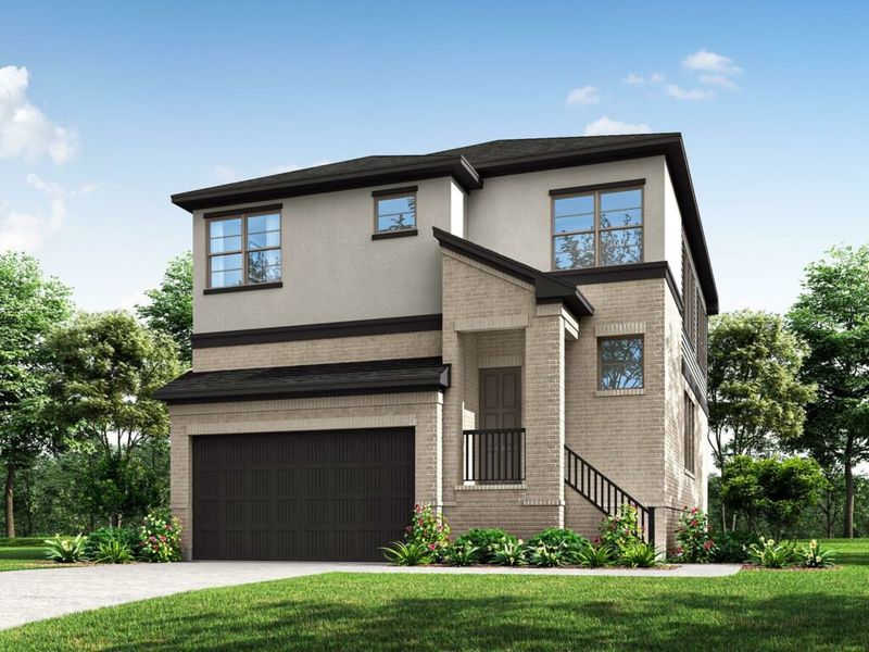 New construction Single-Family house Brazoria, 14009 Memorial Drive, Houston, TX 77079 - photo
