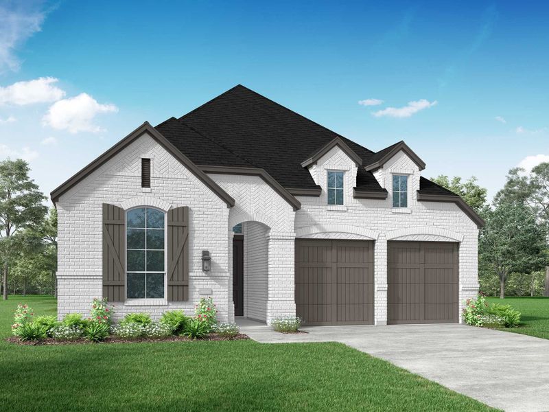 New construction Single-Family house 501 Plan, 1117 Homestead Way, Argyle, TX 76226 - photo