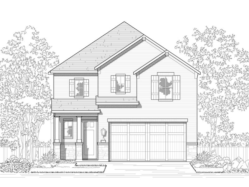 New construction Single-Family house Lincoln Plan, 3811 Los Altos Boulevard, Sherman, TX 75090 - photo
