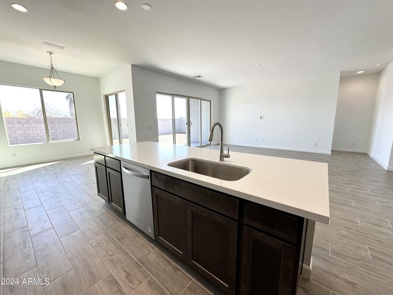 31 - Kitchen Island and Great Room
