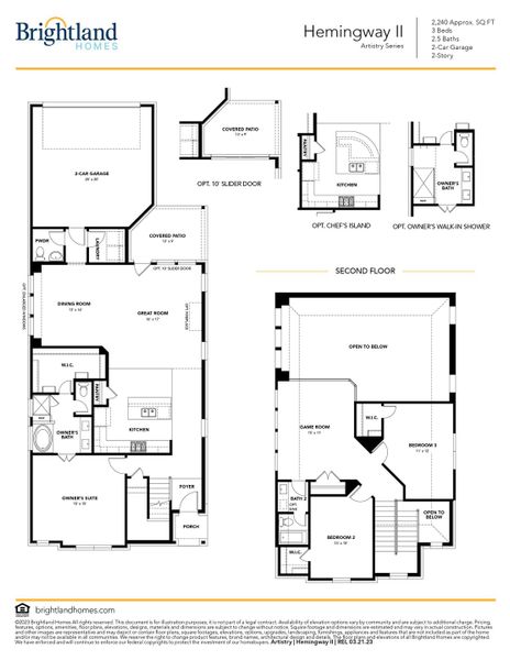 New construction Single-Family house Artistry Series - Hemingway II, Sierra Wind Lane, Elgin, TX 78621 - photo