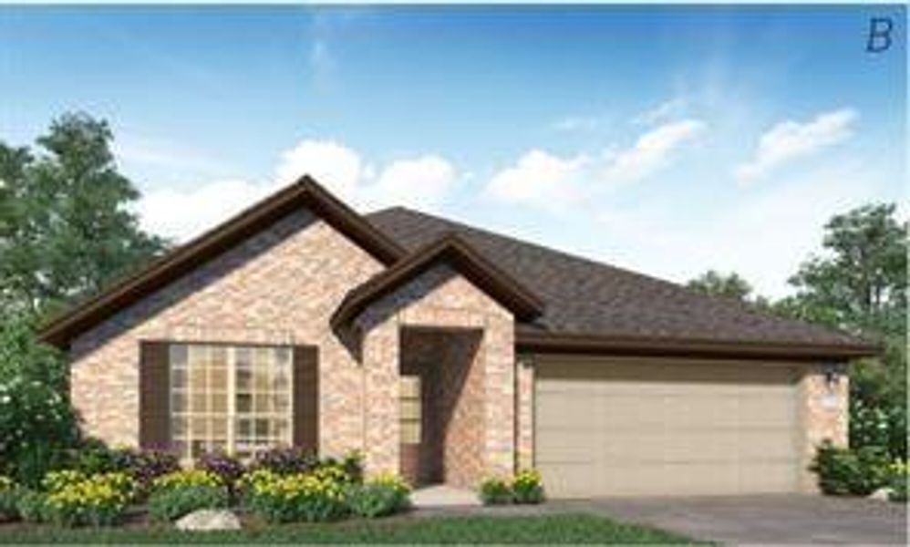 New construction Single-Family house 3127 Stonebriar Drive, Conroe, TX 77301 Clover II- photo