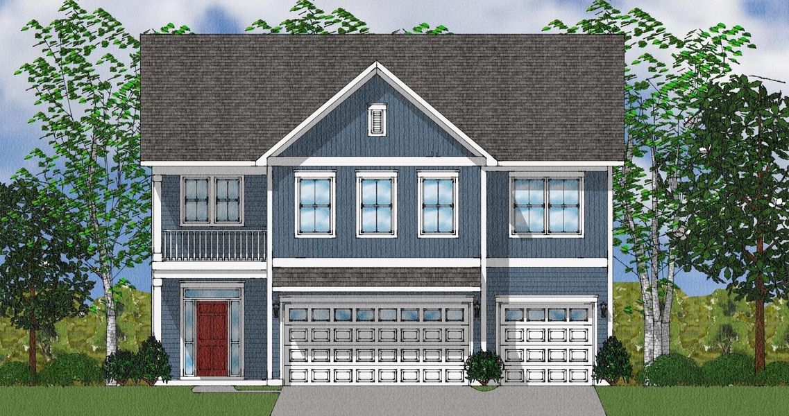 New construction Single-Family house 122 Spotted Doe Drive, Unit 59, Clayton, NC 27520 - photo