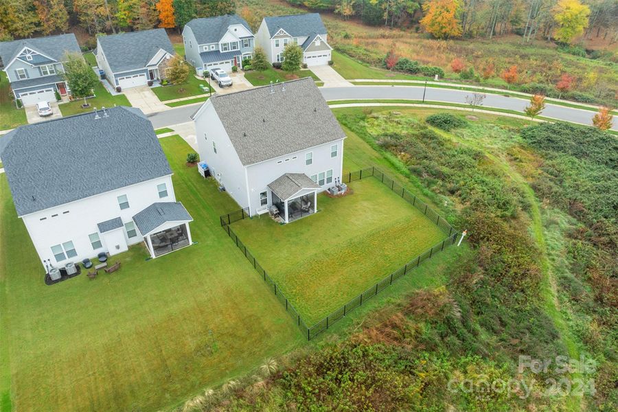 Aerial View of Back