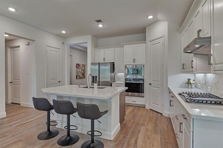 Gorgeous kitchen cabinets and countertops