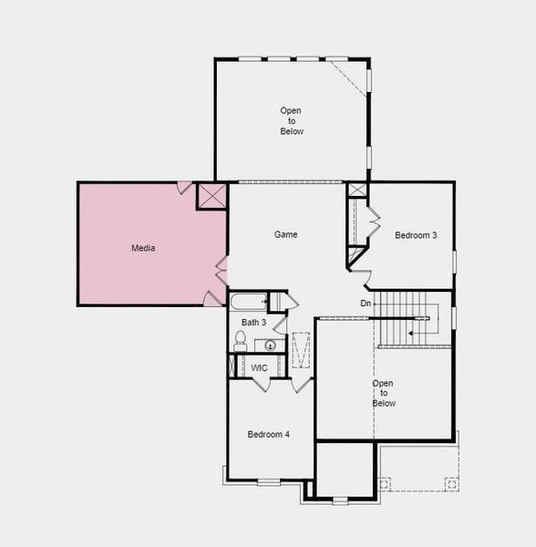 Structural options added include: Media room, extended owners suite, mud set pan at primary suite, study and gourmet kitchen.