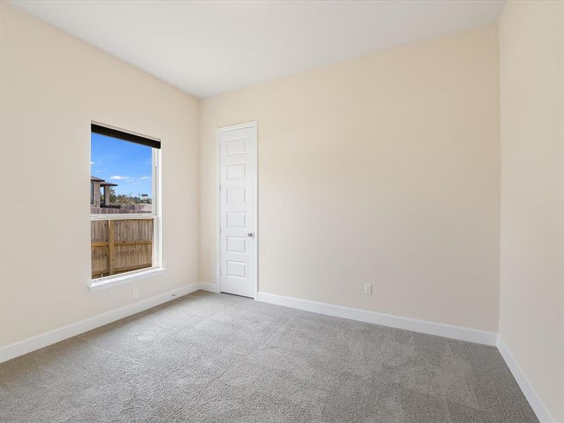 Yet another large secondary bedroom with walk-in closet!