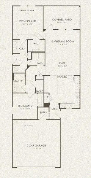 Del Webb Homes, Alpine floor plan