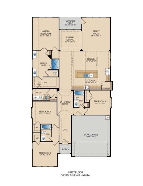 Rockwall Floor Plan