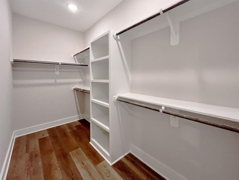 Dual Spacious Walk-In Closets