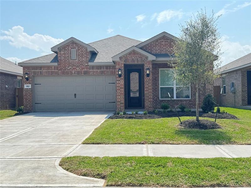 This gorgeous one-story home features three bedrooms, two bathrooms and a spacious family room. Actual finishes and selections may vary from listing photos.