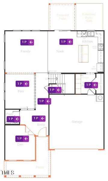 Flooring Diagram First Floor