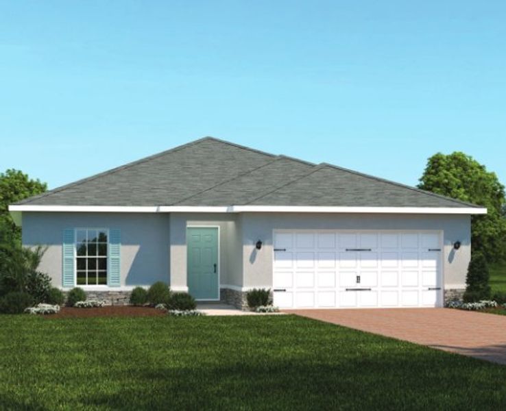 New construction Single-Family house Palm, 5300 East Johnson Avenue, Haines City, FL 33844 - photo
