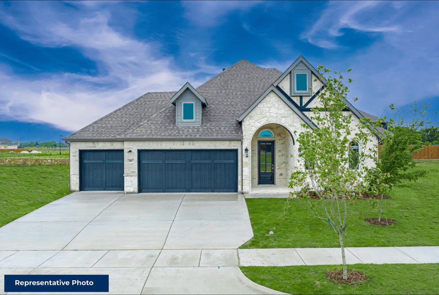 New construction Single-Family house Woodford F, 1700 Canals Drive, Little Elm, TX 75068 - photo
