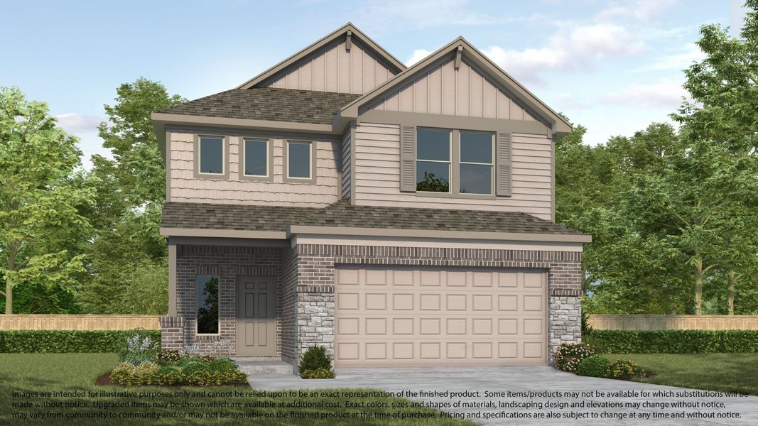 New construction Single-Family house 146, 2374 Village Leaf Drive, Spring, TX 77386 - photo