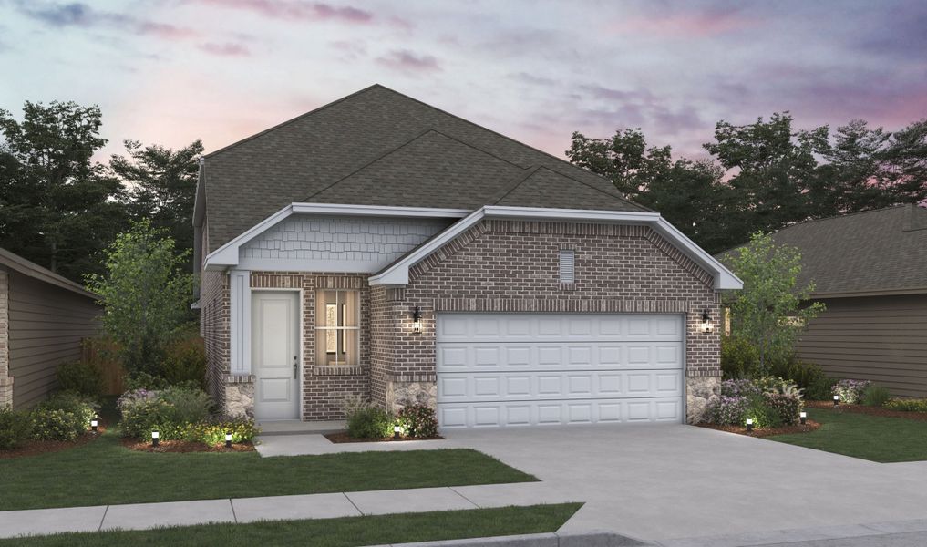 New construction Single-Family house Silver Maple II, NEQ Hwy 82 And North Heritage Parkway, Sherman, TX 75092 - photo