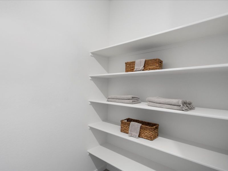 Pantry in Cedar Floorplan at Silva Farms