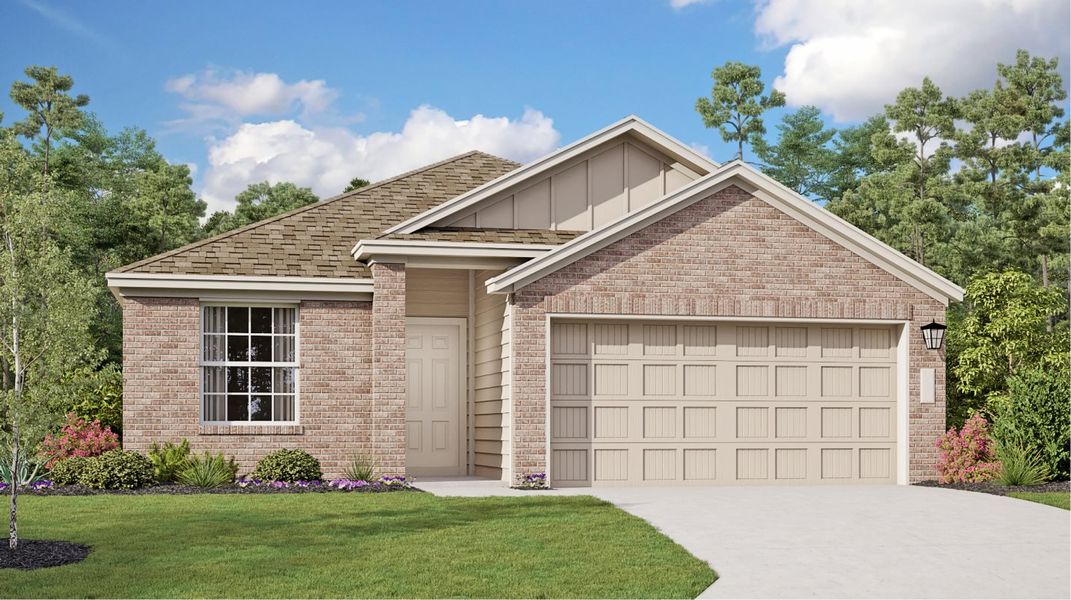 New construction Single-Family house 1036 Worshan Terrace, San Antonio, TX 78221 Thayer- photo