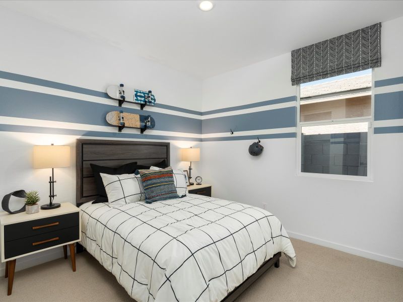 Bedroom in Lark Floorplan at Silva Farms