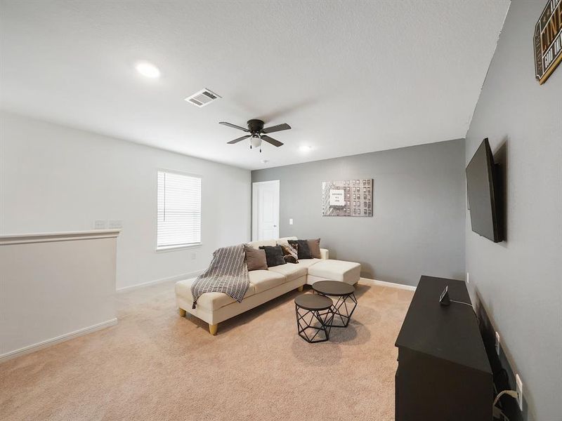 Upstairs Loft/Gameroom/Sitting area.