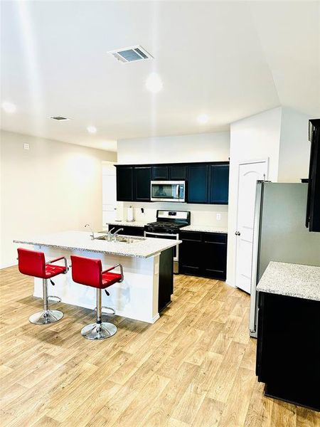 Open kitchen with Island