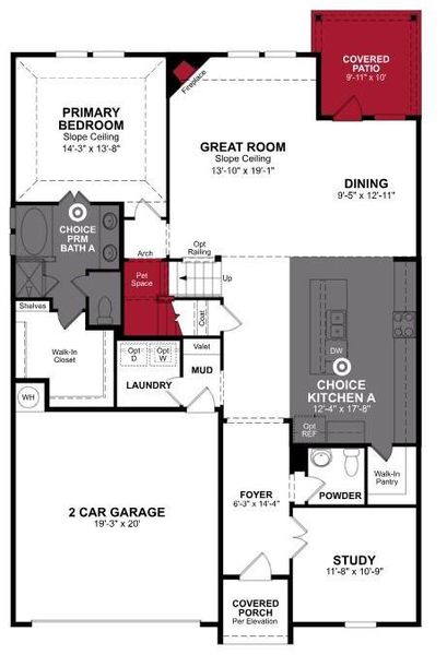 Beazer Homes Bayside Baltic plan