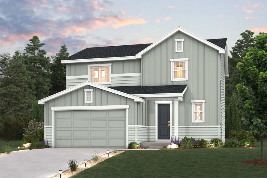 New construction Single-Family house Denver,  42804 Calusa Pines Road, Elizabeth, CO 80107 - photo