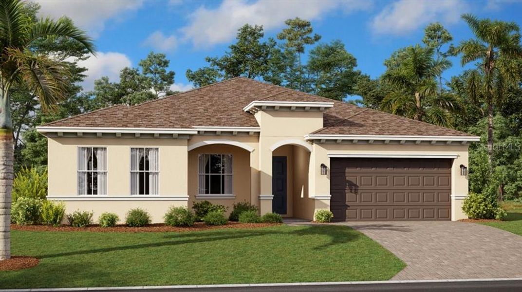 New construction Single-Family house 4631 Wandsworth Way, Davenport, FL 33837 Riviera- photo
