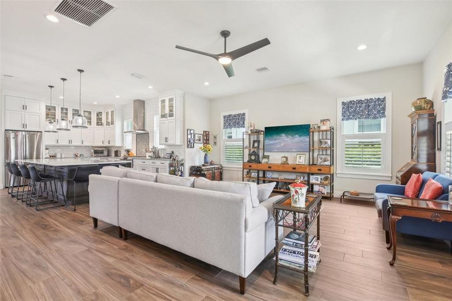 Living Room and Kitchen