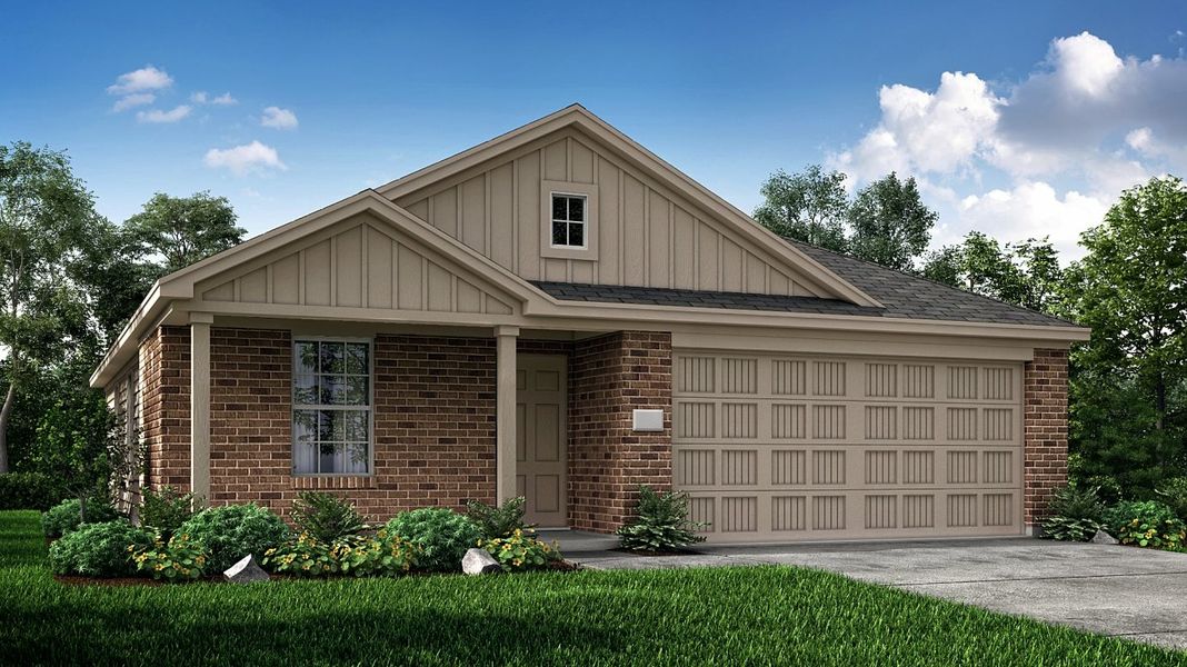 New construction Single-Family house Fullerton, 2802 Spring Time Drive, Ennis, TX 75119 - photo