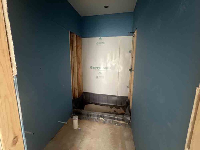 Guest Bathroom Construction Progress