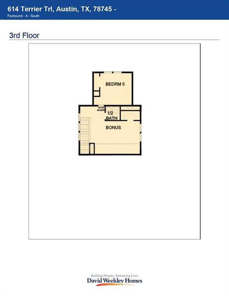 Floor Plan - 3rd Floor