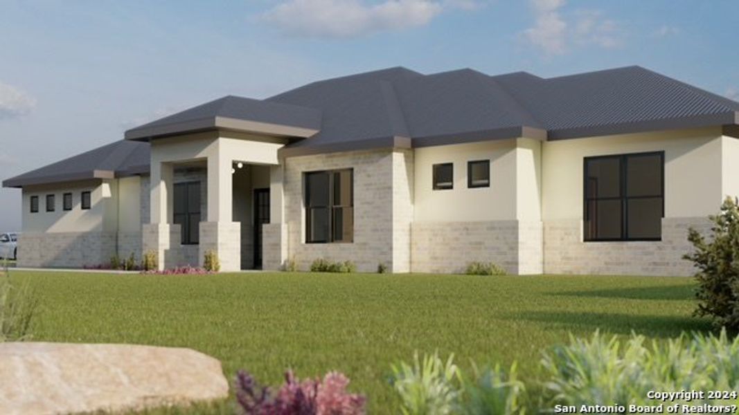 New construction Single-Family house 108 Abrego Trail Dr, Floresville, TX 78114 - photo