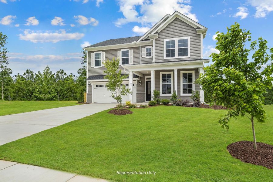 New construction Single-Family house 2225 Bonnie Street, Willow Spring, NC 27592 The Selma- photo