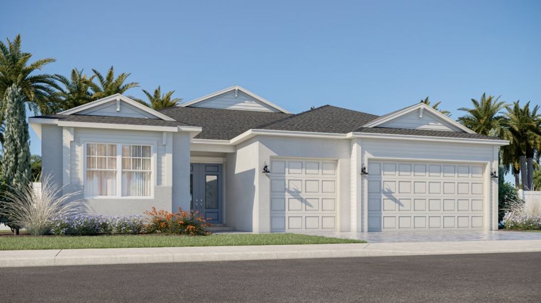 New construction Single-Family house 1369 Se Crosswood Way, Port St. Lucie, FL 34984 Summerville II- photo