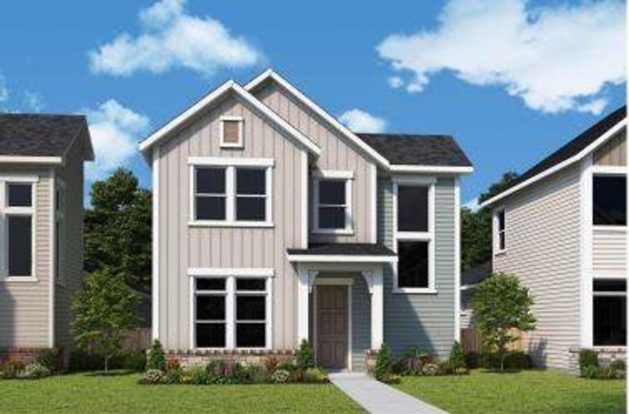 New construction Single-Family house 108 Breda Ave, Bastrop, TX 78602 The Loving- photo