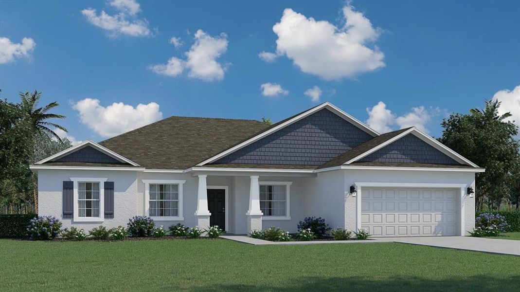 New construction Single-Family house 52 Bunker Hill Drive, Palm Coast, FL 32137 Charlotte- photo