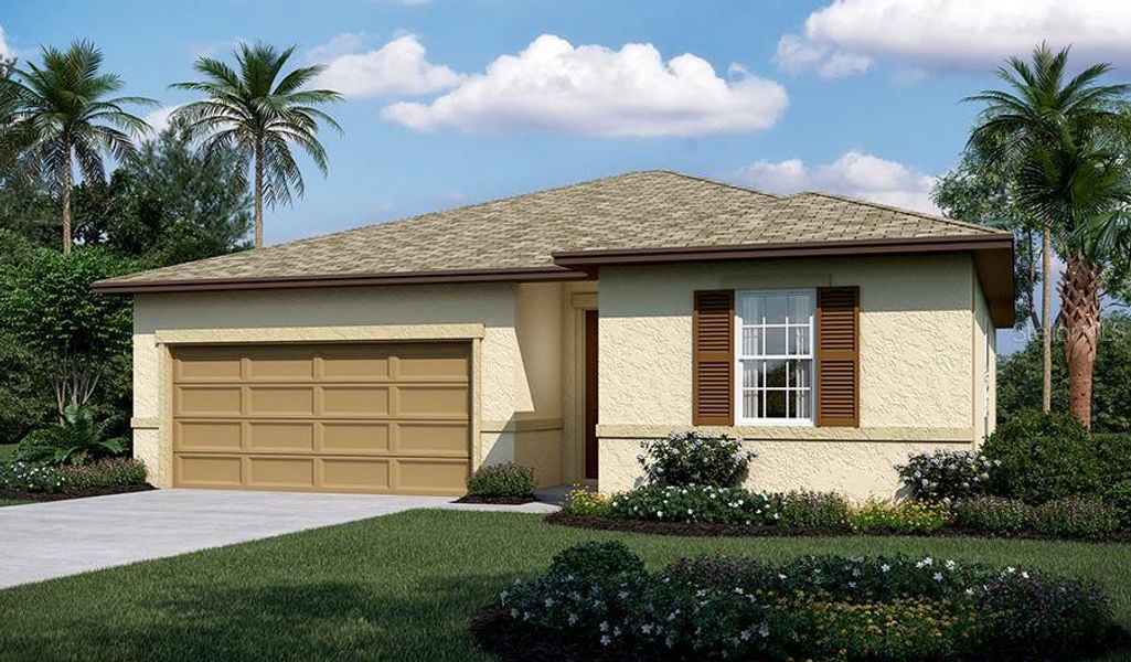New construction Single-Family house 855 Folklore Lane, Haines City, FL 33844 Amethyst- photo