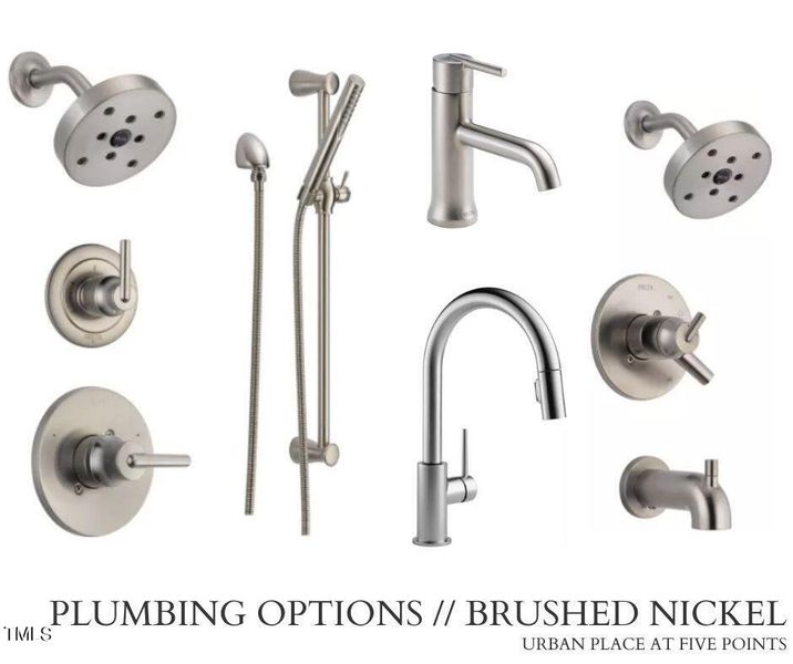 PLUMBING OPTIONS __ Brushed Nickel