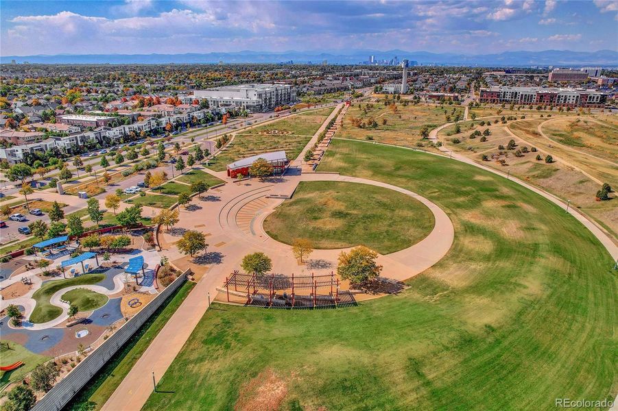 Plenty of open space and ample amounts of trails and bike paths.