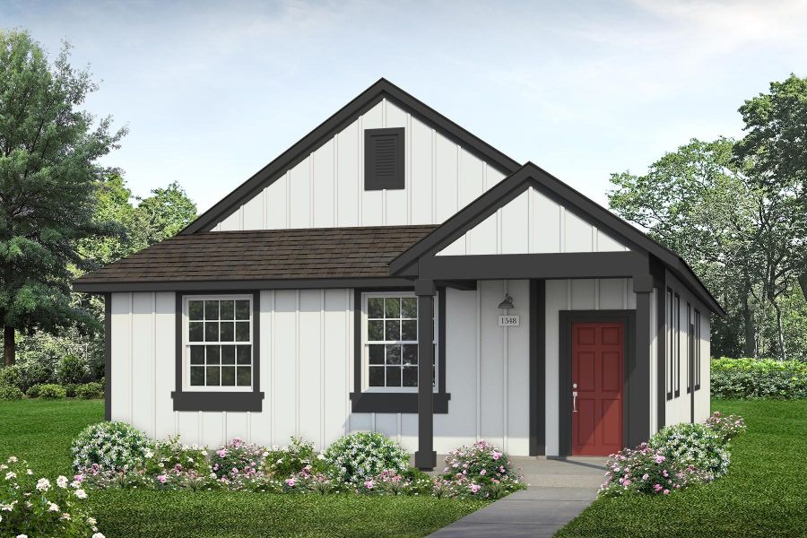 New construction Single-Family house 1548 Casetta 2022, 182 Hortus Drive, Niederwald, TX 78640 - photo