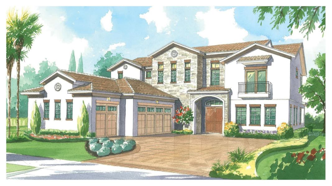 New construction Single-Family house Sawgrass, 10250 Mere Parkway, Orlando, FL 32832 - photo