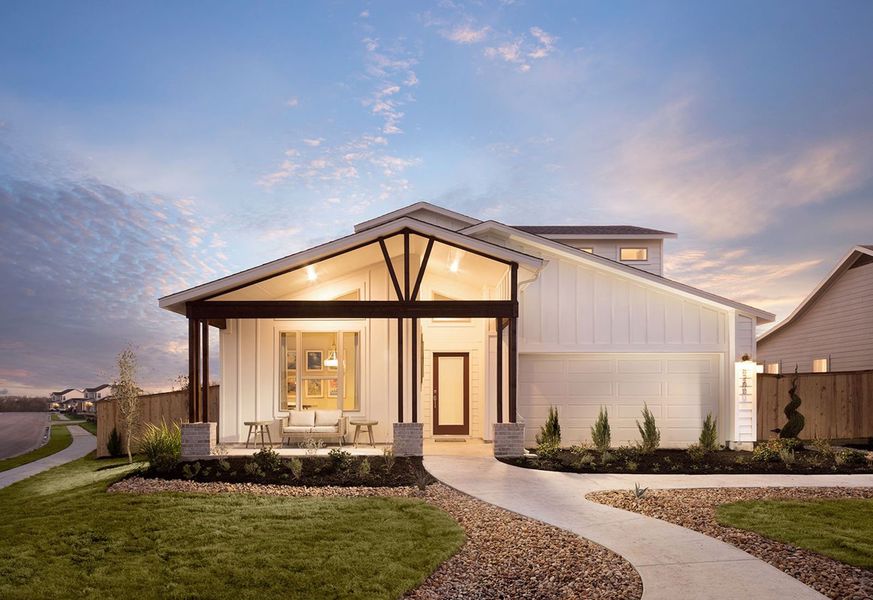 New construction Single-Family house 8200 Greyhawk Cove, Austin, TX 78744 Howard- photo