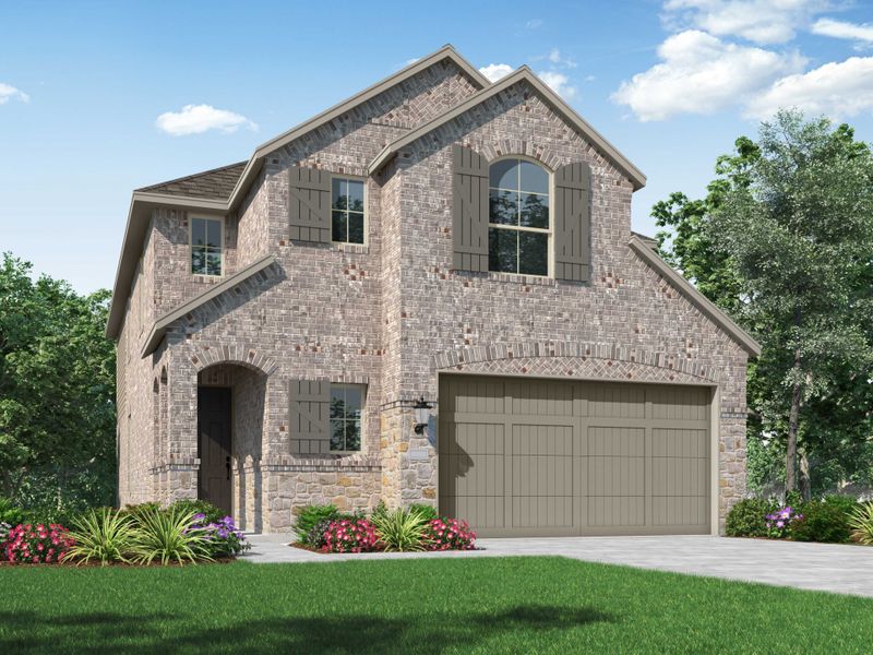 New construction Single-Family house Cotswold Plan, 204 Eagle Point Road, Van Alstyne, TX 75495 - photo