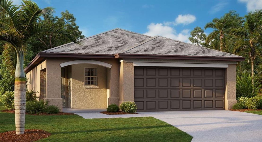 New construction Single-Family house 11415 Lavender Loop, Spring Hill, FL 34609 Annapolis- photo
