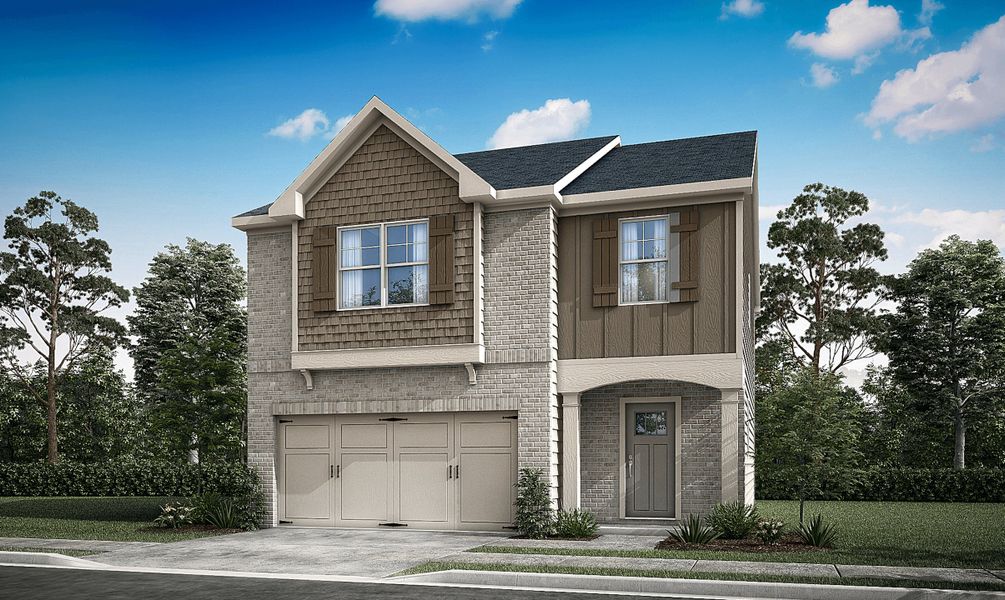 New construction Single-Family house Kennedy, 2801 Aiden Court, College Park, GA 30337 - photo
