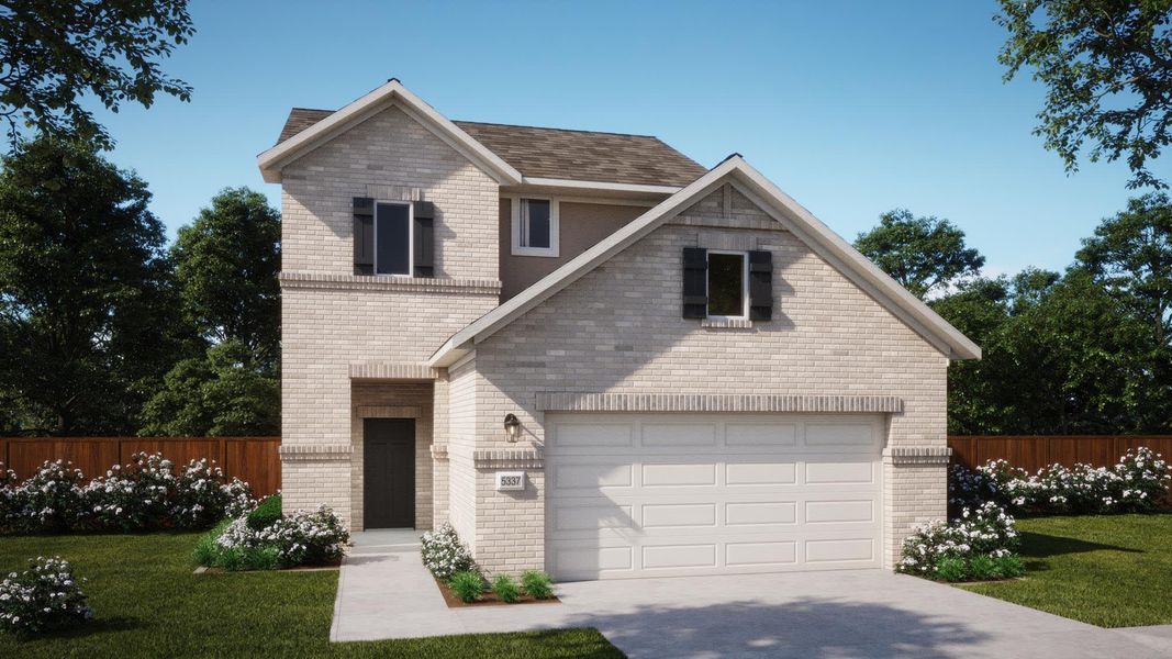 Elevation B | Ella at Lariat in Liberty Hill, TX by Landsea Homes