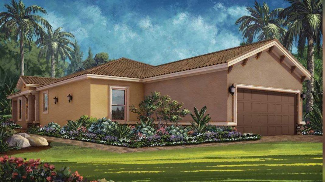 New construction Single-Family house 4638 Garofalo Road, Wesley Chapel, FL 33545 Roma - photo
