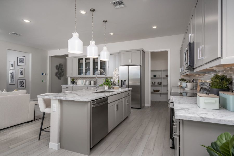 Kitchen | Parker | Wildera – Valley Series | New Homes in San Tan Valley, AZ | Landsea Homes