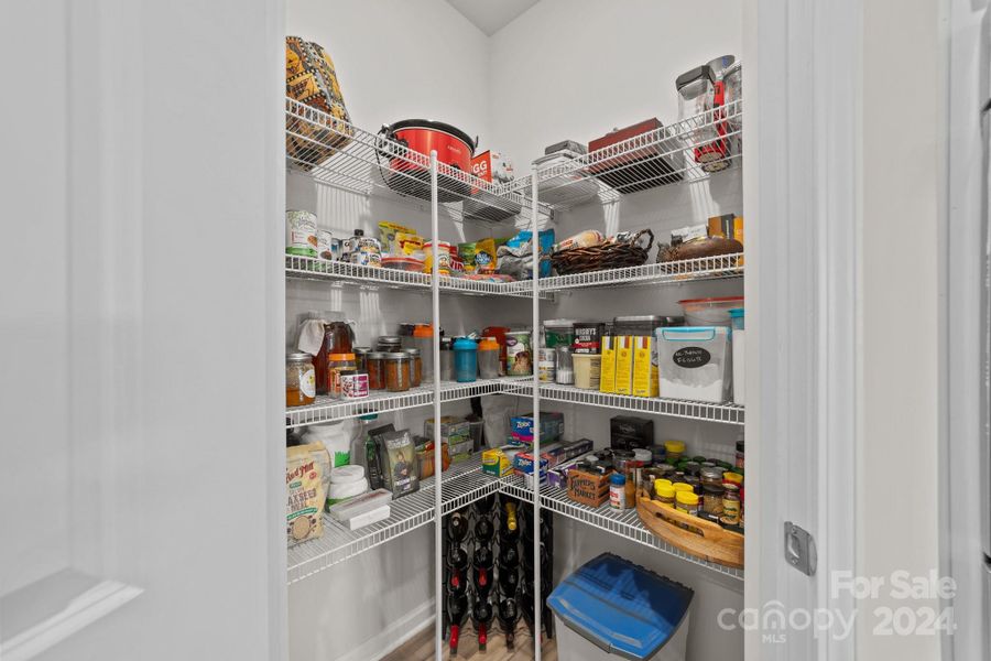 Walk in Pantry with excellent space to maneuver!